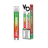 Diamond 600 Strawberry Watermelon Gum Disposable Vape - Click & Vape